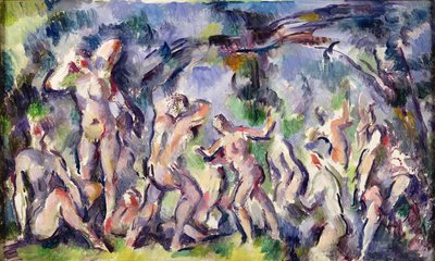 Étude de baigneurs, vers 1900-06 - Paul Cézanne